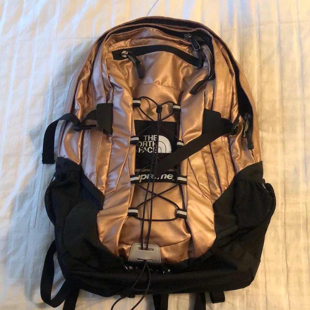Supreme The North Face Rose Gold backpack